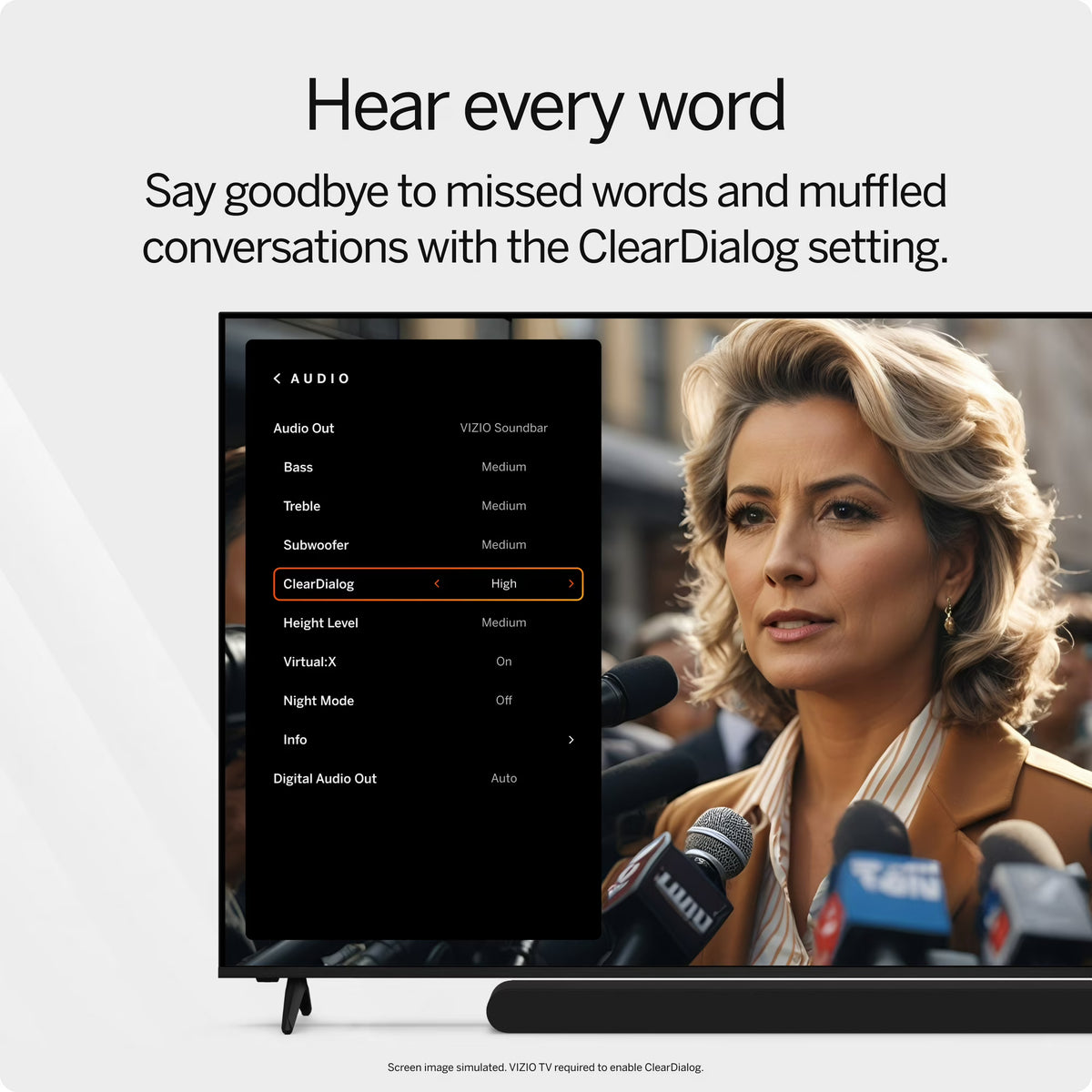 VIZIO 5.1 Soundbar SE wireless subwoofer