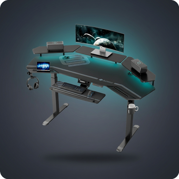 EUREKA Aero - Standing Gaming Desk