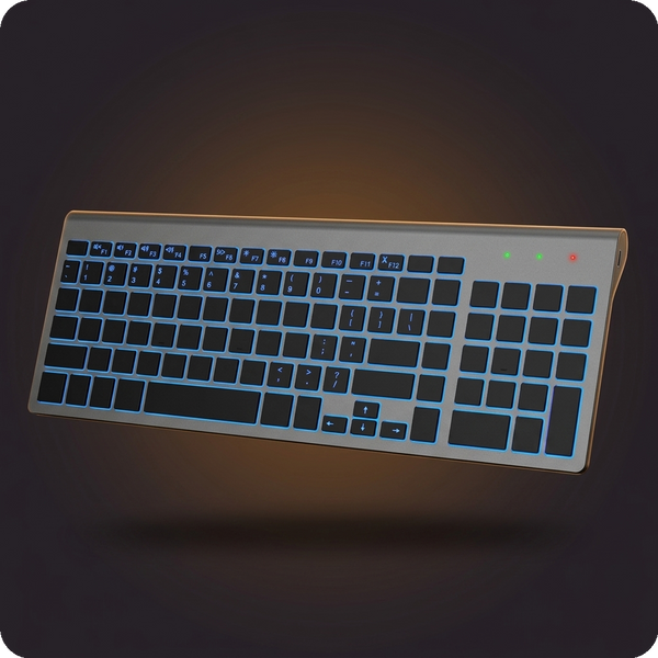 Wagpak Wireless Keyboard & Mouse Combo - RGB