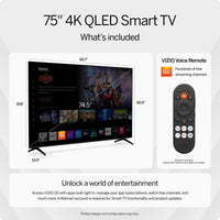 VIZIO 75 Quantum 4K QLED HDR Smart TV — lifestyle / feature shot 02