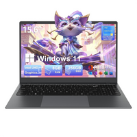 RNRUO 15.6" Laptop — 16GB RAM, 256GB SSD, Intel Pentium Gold variant