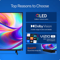 VIZIO 75 Quantum 4K QLED HDR Smart TV — lifestyle / feature shot 03