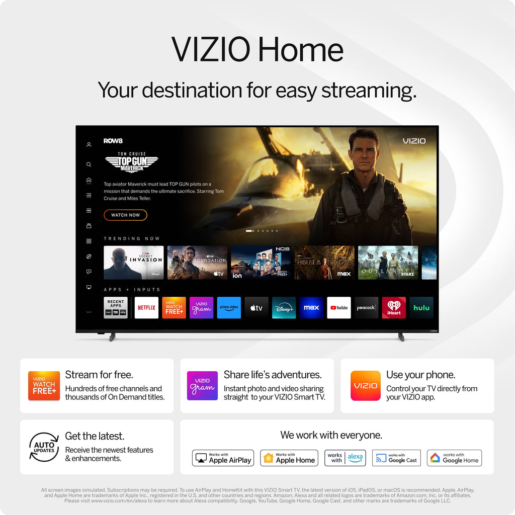 VIZIO™ - 4K HDR Smart TV 55”