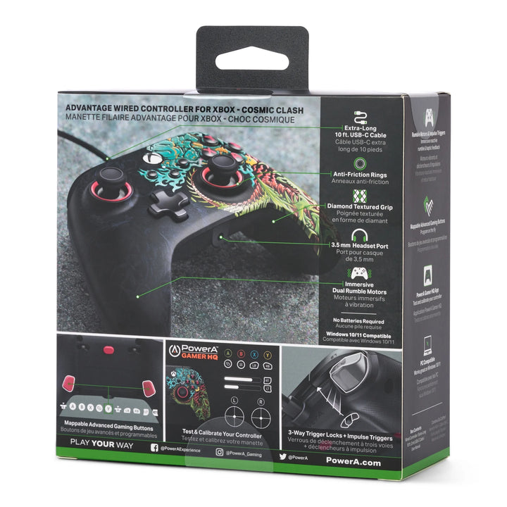 Advantage Wired Controller for Xbox Series X|S - Cosmic Clash