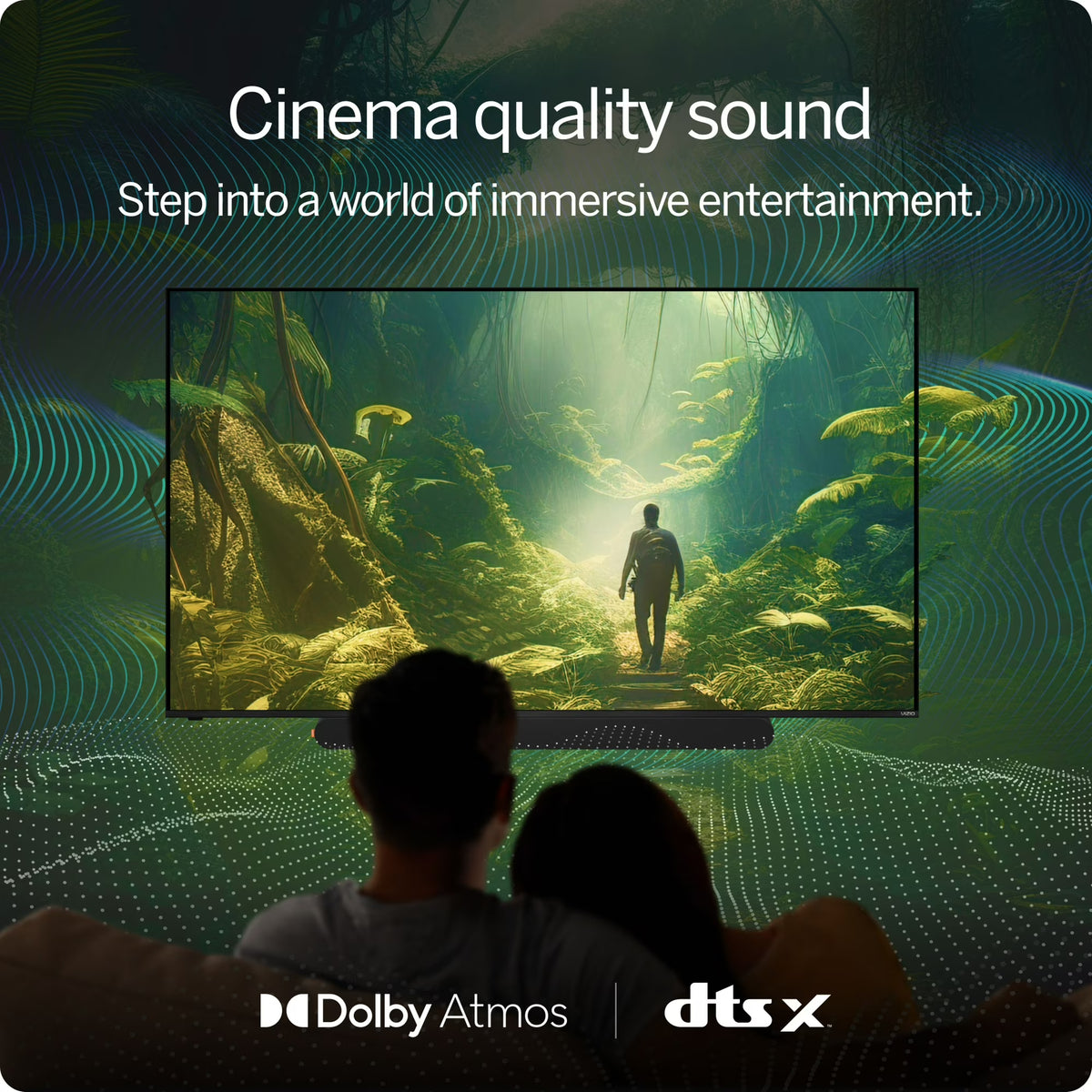 VIZIO 5.1 Soundbar SE home theater lifestyle