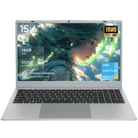 Coolby 15.6" Full HD Laptop — 16GB RAM, 256GB SSD, MS Office 2024 variant