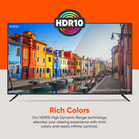 onn. 50" 4K UHD Roku Smart TV