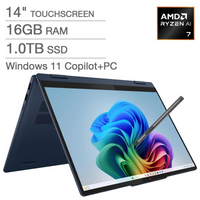 Lenovo IdeaPad 5 2-in-1 14" Touch — Ryzen AI 7 350, 16GB, 1TB SSD - 1