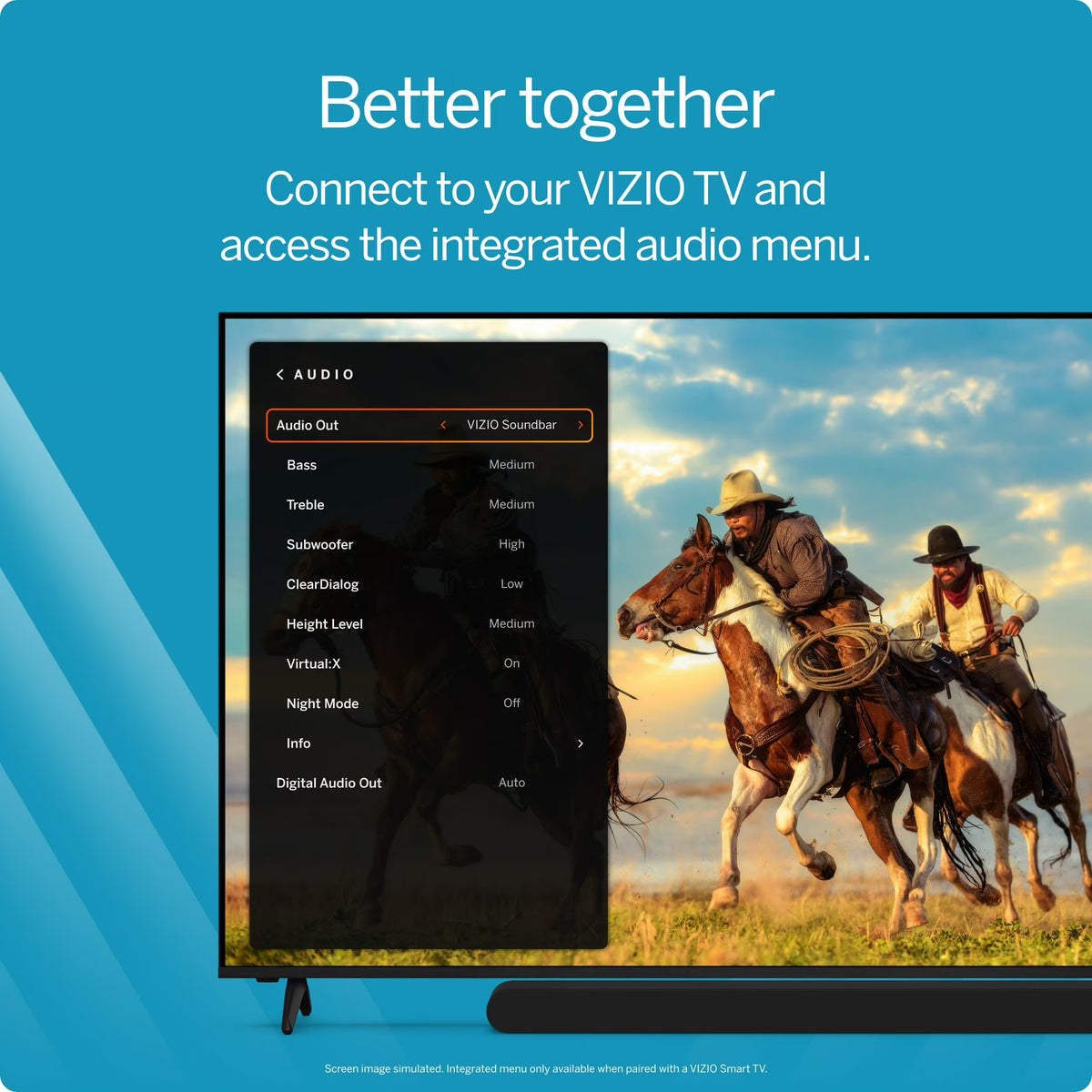 VIZIO 5.1 Soundbar SE remote