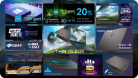MSI Thin 15.6" Gaming Laptop — i5-13420H, RTX 4050, 16GB, 512GB - 2