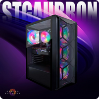 STGAubron Gaming PC — i7, RX 580 16G, 16GB RAM, 512GB SSD - 4