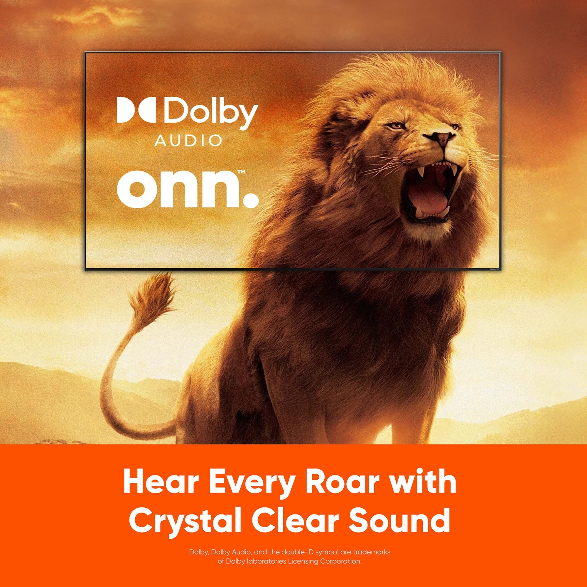 onn. ™ - 50” LED 4K UHD Roku Smart TV