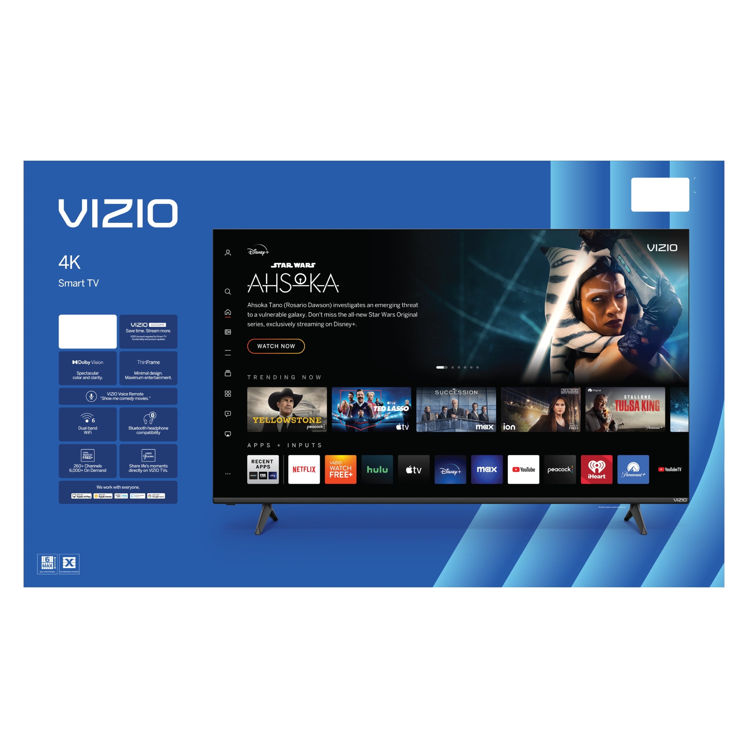 VIZIO™ - 4K HDR Smart TV 55”