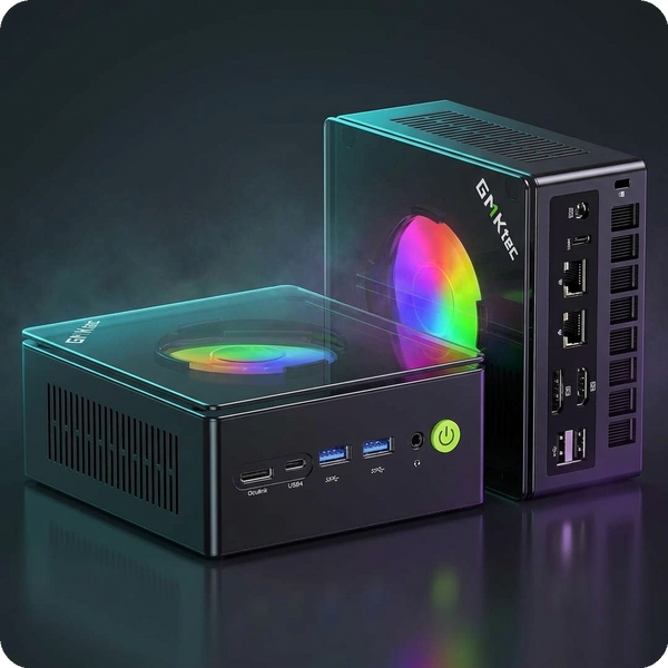 GMKtec Gaming Mini PC — Ryzen 9-8945HS (5.2 GHz), 32GB, 512GB - GADGEX cover