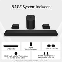 VIZIO 5.1 Soundbar SE — feature shot 2