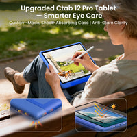 Callsky 12" Tablet — 16GB RAM + 256GB, 2K Display, Android 14