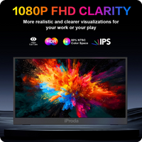 Iproda 15.6" Portable Monitor — IPS FHD 60Hz with Smart Cover - 5