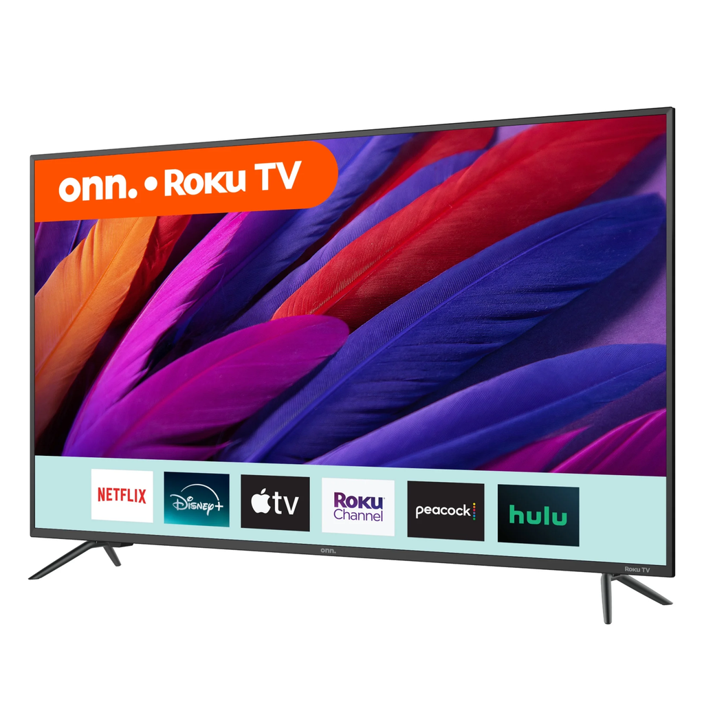 onn. ™ - 50” LED 4K UHD Roku Smart TV