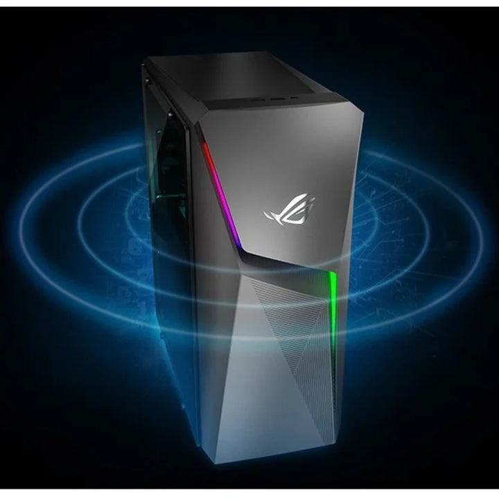 ROG Strix Gaming Desktop, AMD Ryzen 7 3700X, 16GB RAM, NVIDIA Geforce GTX 1660Ti 6 GB, 512GB SSD, Windows 10, Iron Gray, GL10DH-AH762