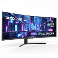 Deco Gear 49" Dual-QHD Curved Ultra-Wide Gaming Monitor (5120x1440 120Hz) variant