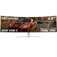 Deco Gear 49" Dual-QHD Curved Ultra-Wide Gaming Monitor (5120x1440 120Hz) variant