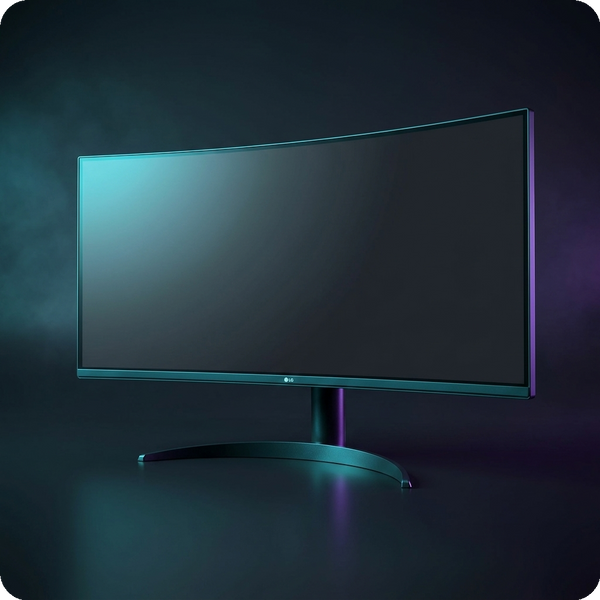 LG 34" UltraWide WQHD HDR10 100Hz Curved Gaming Monitor — 34WR50QK-B - GADGEX cover