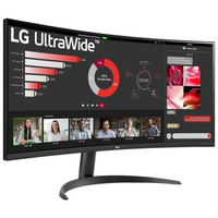 LG 34" UltraWide WQHD HDR10 100Hz Curved Gaming Monitor — 34WR50QK-B - 2