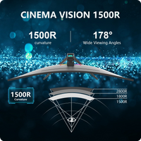 Sealan 34" Curved UWQHD 165Hz Gaming Monitor - 4