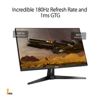 ASUS TUF Gaming VG27AQ3AZ 27" QHD 180Hz IPS 1ms Monitor - 4