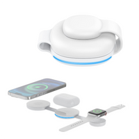 3-in-1 Foldable Magnetic Charger - White variant