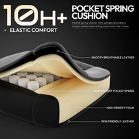 Dowinx Ergonomic Gaming Chair — Pocket Spring Cushion + Massage