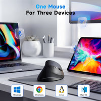AOC Ergonomic Vertical Mouse - Wireless RGB