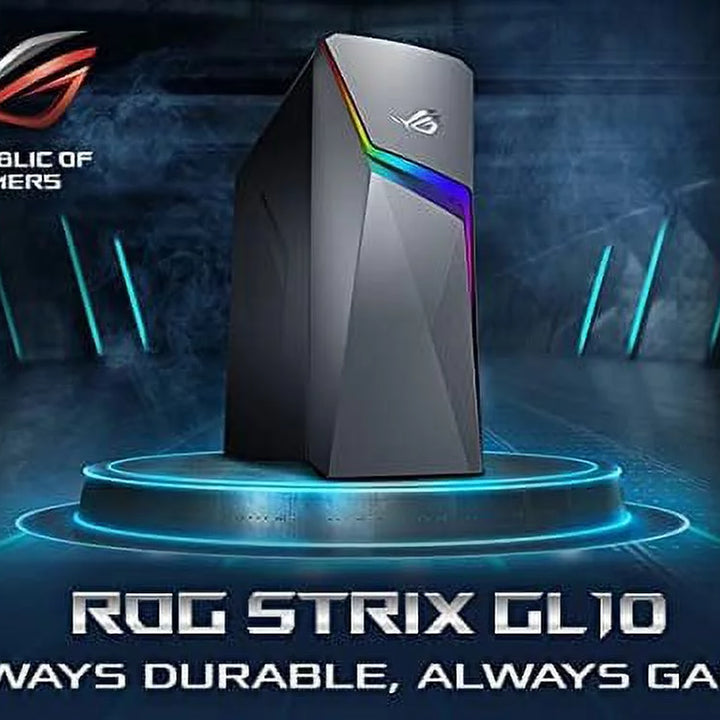 ROG Strix G10 Gaming Desktop PC, Intel Core I7-11700, Geforce RTX 3060, 16GB DDR4 RAM, 1TB Pcie SSD, Wi-Fi 5, Windows 11 Home, G10CE-AH766