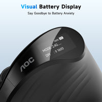 AOC Ergonomic Vertical Mouse - Wireless RGB