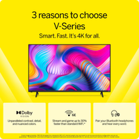 VIZIO 75" V-Series 4K UHD LED Smart TV with HDR10+ and AMD FreeSync