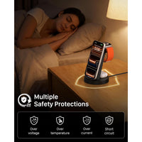 ETEPEHI 18W 3-in-1 Wireless Charging Station