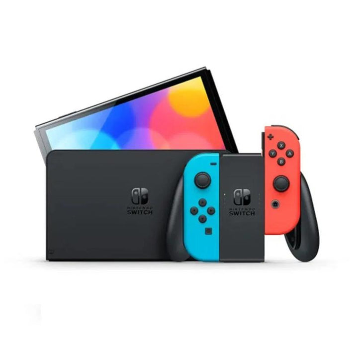 Nintendo Switch - OLED Model - Neon Red/Neon Blue Set (Region Free)