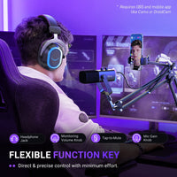 FIFINE AM8 Streaming Mic Kit - USB/XLR with Boom Arm