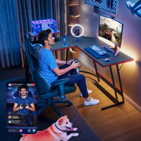 Homall L-Shaped Gaming Desk 51" with Monitor Stand