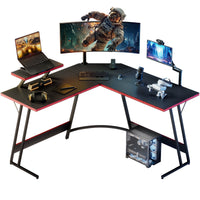 Homall L-Shaped Gaming Desk 51" with Monitor Stand