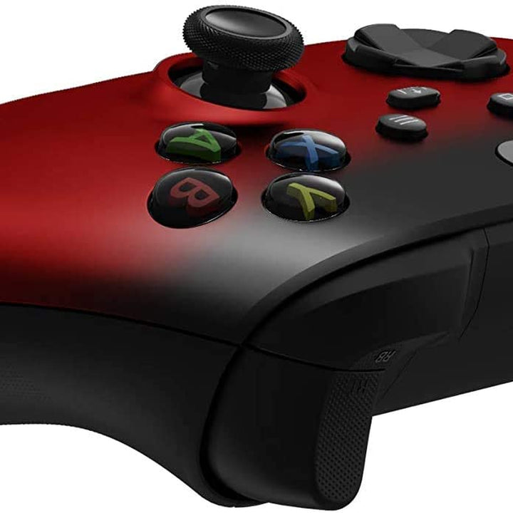 Wireless Controller for Microsoft Xbox Series X/S & Xbox One - Custom Soft Touch Feel - Custom Xbox Series X/S Controller (X/S Red & Black Fade)