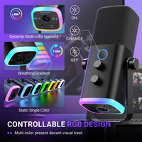 FIFINE AM8 - USB/XLR RGB Streaming Mic