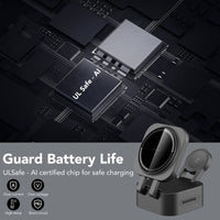 GADGEX 3-in-1 Wireless Charging Station - Retractable