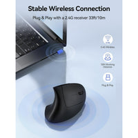 GADGEX Ergonomic Vertical Mouse - Wireless