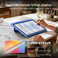 Callsky 12" Tablet — 16GB RAM + 256GB, 2K Display, Android 14