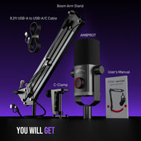 FIFINE AM8 PROT - RGB Streaming Mic Kit