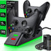Wireless Charging Station Kit with 2 X 1200Mah(3600Mwh)Rechargeable Battery Pack for Xbox Series X|S/Xbox One/Xbox One S/X/Elite, Black, S06