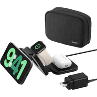 Belkin BoostCharge Pro - 3-in-1 Travel Wireless Charger