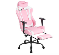 BestOffice Ergonomic Gaming Racing Chair with Footrest