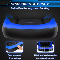 Ergonomic Gaming Racing Chair — Compact, 275 lb Capacity